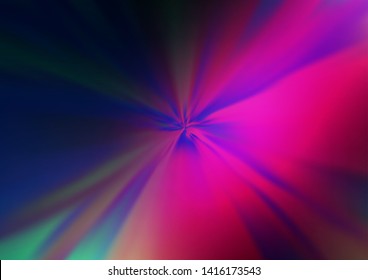 Dark Pink, Blue vector abstract blurred background. Colorful illustration in abstract style with gradient. The elegant pattern for brand book.