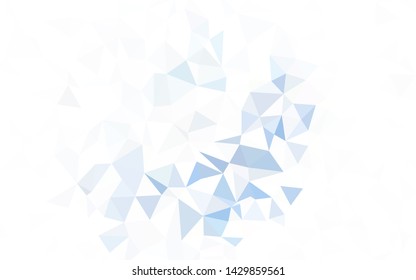 Dark Pink, Blue vector abstract polygonal background. Colorful abstract illustration with triangles. Textured pattern for your backgrounds.