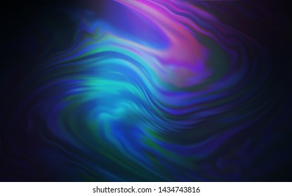 Dark Pink, Blue vector abstract bright pattern. Creative illustration in halftone style with gradient. New style for your business design.