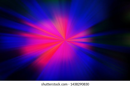 Dark Pink, Blue vector abstract blurred background. Colorful illustration in abstract style with gradient. Background for designs.