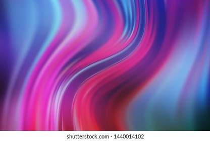 Dark Pink, Blue vector abstract blurred background. Colorful illustration in abstract style with gradient. New style design for your brand book.