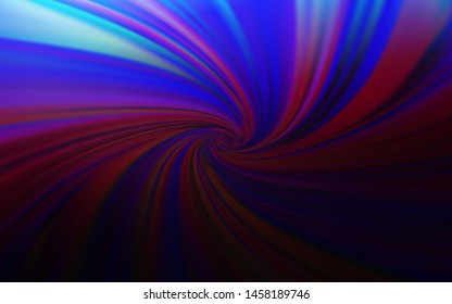 Dark Pink, Blue vector abstract layout. Glitter abstract illustration with gradient design. New way of your design.