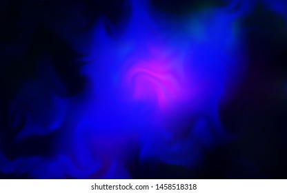 Dark Pink, Blue vector abstract bright pattern. A completely new colored illustration in blur style. New style design for your brand book.