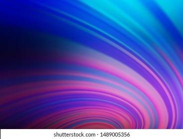 Dark Pink, Blue vector abstract blurred pattern. Glitter abstract illustration with an elegant design. The elegant pattern for brand book.