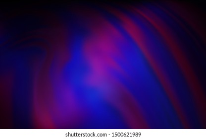 Dark Pink, Blue vector abstract blurred layout. Colorful illustration in abstract style with gradient. New style for your business design.