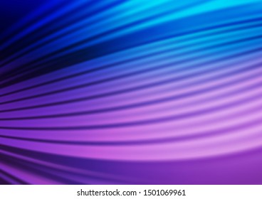 Dark Pink, Blue vector abstract blurred pattern. Creative illustration in halftone style with gradient. A completely new design for your business.