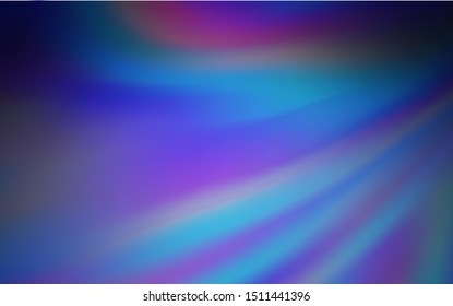 Dark Pink, Blue vector abstract blurred background. Modern abstract illustration with gradient. New style design for your brand book.