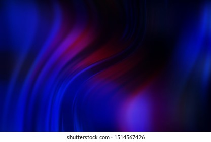 Dark Pink, Blue vector abstract bright pattern. Glitter abstract illustration with gradient design. Blurred design for your web site.
