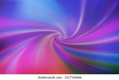 Dark Pink, Blue vector abstract bright template. Colorful abstract illustration with gradient. New style for your business design.