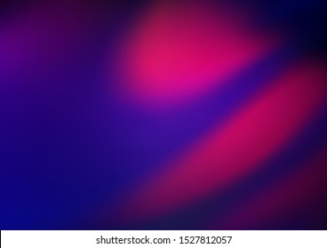 Dark Pink, Blue vector abstract blurred pattern. A completely new color illustration in a bokeh style. The elegant pattern for brand book.