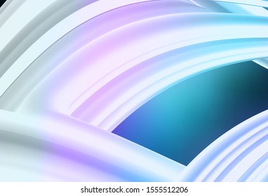 Dark Pink, Blue vector abstract blurred background. Colorful illustration in abstract style with gradient. New style design for your brand book.