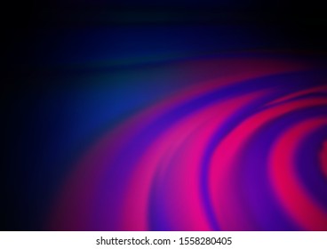 Dark Pink, Blue vector abstract blurred background. A vague abstract illustration with gradient. A completely new design for your business.