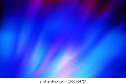 Dark Pink, Blue vector abstract blurred background. Shining colored illustration in smart style. Background for designs.