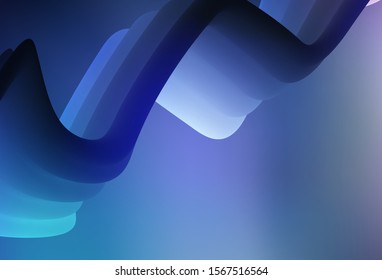 Dark Pink, Blue vector abstract blurred background. An elegant bright illustration with gradient. New style for your business design.