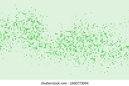 Dark Pink, Blue vector abstract pattern with circles. Geometry template for your business design. Background with colored spheres.