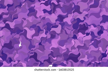 Dark Pink, Blue vector abstract cambered pattern. A sample with blurred shapes. The polygonal design can be used for your web site.