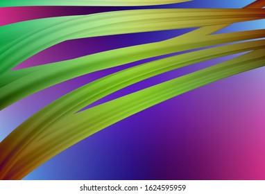 Dark Pink, Blue vector abstract blurred layout. An elegant bright illustration with gradient. New style design for your brand book.