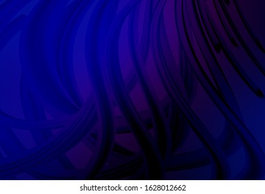 Dark Pink, Blue vector abstract bright pattern. A completely new colored illustration in blur style. Blurred design for your web site.