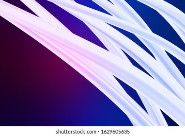 Dark Pink, Blue vector abstract blurred background. Shining colorful illustration in smart style. Blurred design for your web site.