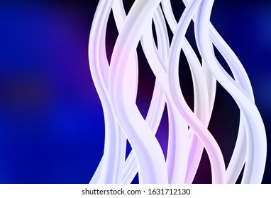 Dark Pink, Blue vector abstract blurred layout. Modern abstract illustration with gradient. Elegant background for a brand book.