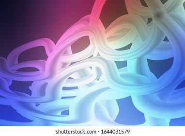 Dark Pink, Blue vector abstract bright pattern. Colorful illustration in abstract style with gradient. New style for your business design.