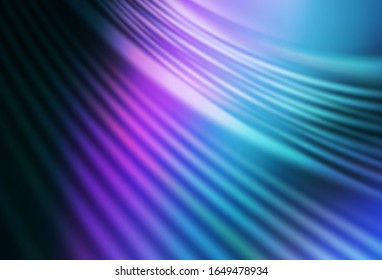 Dark Pink, Blue vector abstract blurred layout. Glitter abstract illustration with gradient design. Background for a cell phone.