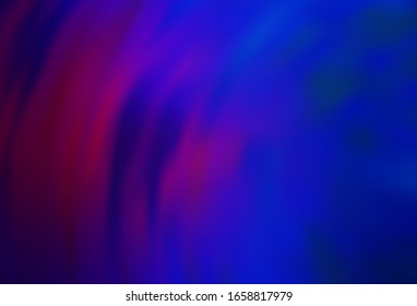Dark Pink, Blue vector abstract bright template. Colorful abstract illustration with gradient. The best blurred design for your business.