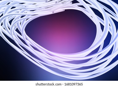 Dark Pink, Blue vector abstract blurred background. Shining colorful illustration in smart style. Smart design for your work.