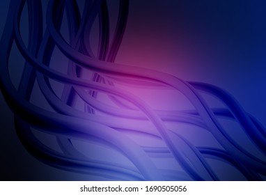 Dark Pink, Blue vector abstract blurred background. A completely new colored illustration in blur style. Blurred design for your web site.