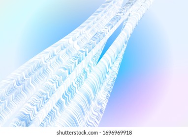 Dark Pink, Blue vector abstract blurred background. A completely new colored illustration in blur style. Smart design for your work.