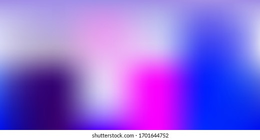 Dunkelrosa, Blaue Vektorillustration abstrakte unscharfe Zeichnung. Abstrakte farbige Illustration mit unscharfem Farbverlauf. Hintergrund für Webdesigner.