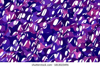 Pink oscuro, azul vector abstracto fondo borroso. Ilustración abstracta geométrica moderna con líneas de banda de gradiente. El patrón texturado se puede usar para el fondo.