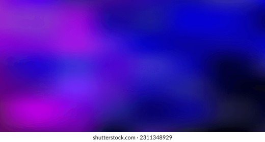 Dark pink, blue vector abstract blur background. Abstract colorful illustration with blur gradient. Sample for your designs.