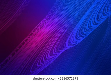 Dark Pink, Blue vector abstract layout. A completely new colored illustration in blur style. New style design for your brand book.