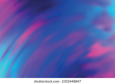 Dark Pink, Blue vector abstract blurred background. Glitter abstract illustration with gradient design. New style for your business design.