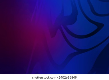Dark Pink, Blue vector abstract blurred background. Glitter abstract illustration with gradient design. Completely new design for your business.