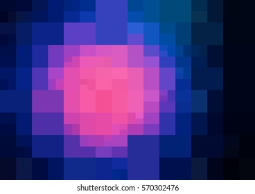 Dark Pink, Blue vector abstract textured polygonal background. Blurry rectangle design. Pattern can be used for background.