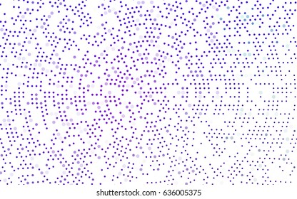 Dark Pink, Blue vector abstract pattern with circles. Geometry template for your business design. Background with colored spheres.