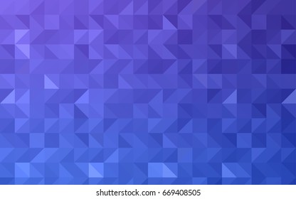 Dark Pink, Blue vector abstract polygonal template. Triangular geometric sample with gradient.  The best triangular design for your business.
