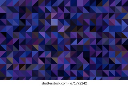 Dark Pink, Blue vector abstract mosaic pattern. Colorful abstract illustration with gradient. A new texture for your design.