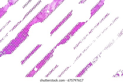 Dark Pink, Blue vector abstract textured polygonal background. Brand-new blurry hexagonal design. Pattern can be used for background.