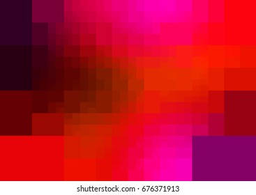 Dark Pink, Blue vector abstract textured polygonal background. Blurry rectangle design. Pattern can be used for background.