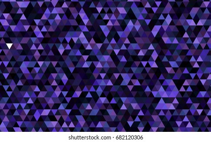 Dark Pink, Blue vector abstract polygonal template. Glitter abstract illustration with an elegant design. The polygonal design can be used for your web site.