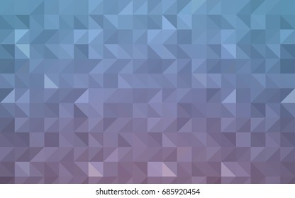 Dark Pink, Blue vector abstract polygonal template. Modern geometrical abstract illustration with gradient. Brand-new design for your business.