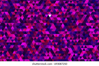 Dark Pink, Blue vector abstract mosaic background. Colorful illustration in abstract style with gradient. The template can be used as a background for cell phones.