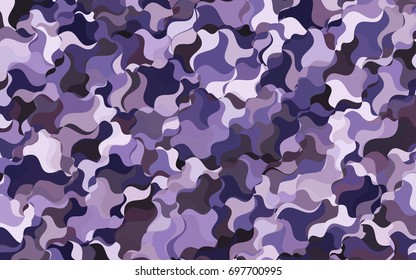 Dark Pink, Blue vector abstract cambered template. Creative geometric illustration in Origami style with gradient. Brand-new design for your business.