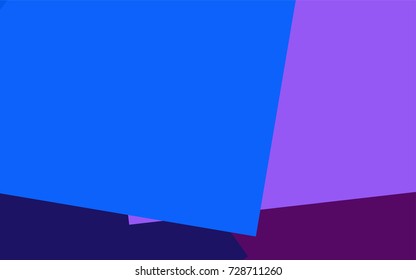 Dark Pink, Blue vector abstract textured polygonal background. Blurry rectangular design. The pattern with repeating rectangles can be used for background.