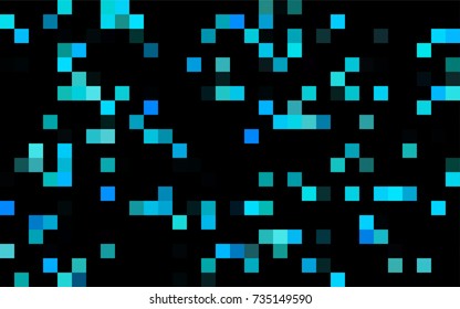 Dark Pink, Blue vector abstract textured polygonal background. Blurry rectangular design. The pattern with repeating rectangles can be used for background.