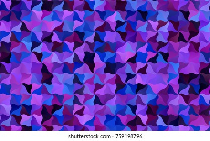 Dark Pink, Blue vector abstract blurred template. A completely new color illustration in a vague style. The textured pattern can be used for background.