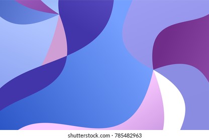 Dark Pink, Blue vector abstract blurred pattern. A completely new color illustration in a vague style. The textured pattern can be used for background.